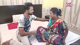 Indian Mature Woman With Big Natural Tits Gets Lucky In A Lucky Chair