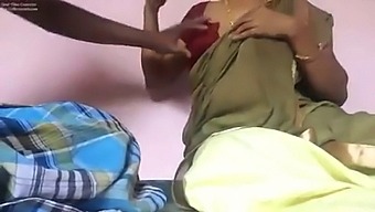 Amidst The Chaos, The Maid'S Breasts And Nipples Are Firmly Grasped By The Owner...