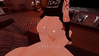 Realidade Virtual: Dança Pov Íntima No Colo E Esfregação Sensual No Sofá