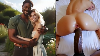 My Stunning Blonde Spouse Is Ravished By A Ebony Harlot, Her New Paramour!