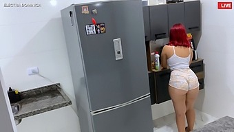 I Was Turned On By The Maid'S Revealing Shorts And Her Big, Attractive Rear End, Leading To An Intense Encounter